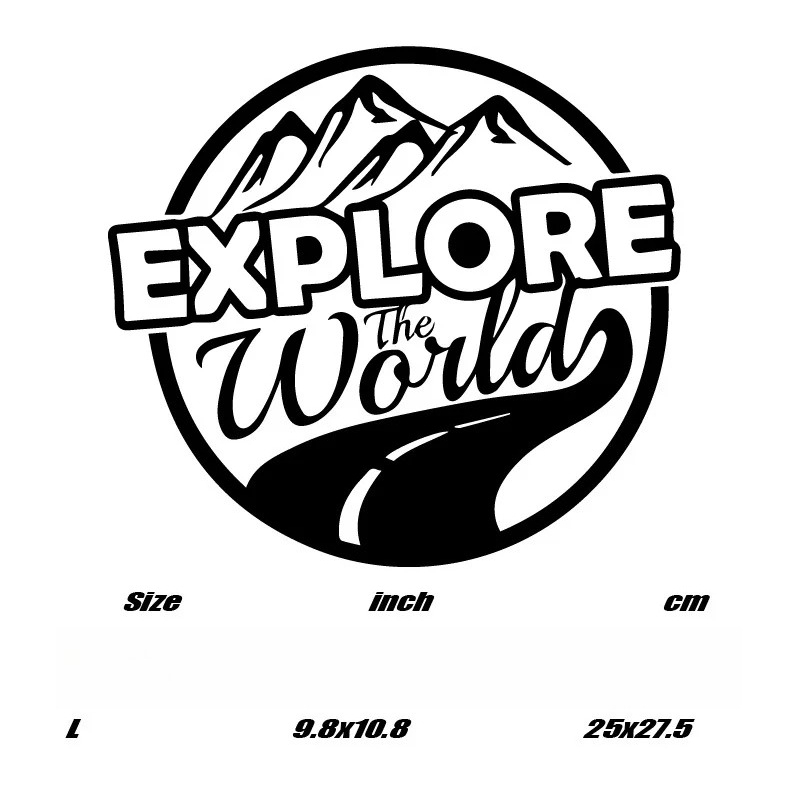 Decal for Off-Road Camping Car - Outdoor Adventure World ulasan dan harga