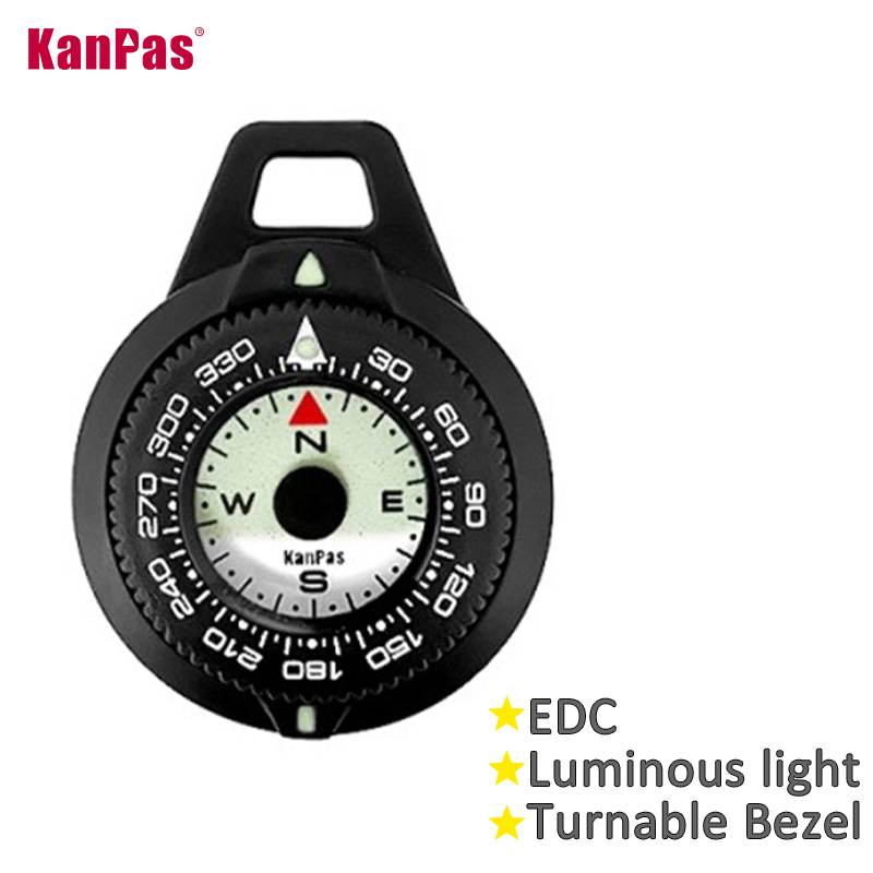 Kanpas EDC Outdoor Compass wit - Outdoor Adventure Guide ulasan dan harga