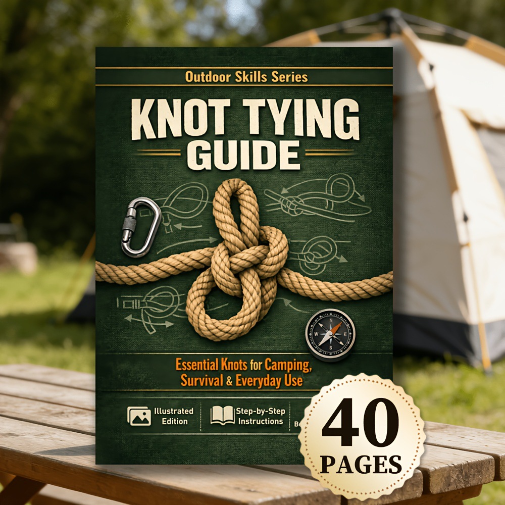 Camping Knots Manual 40 Page O - Outdoor Adventure Guide ulasan dan harga
