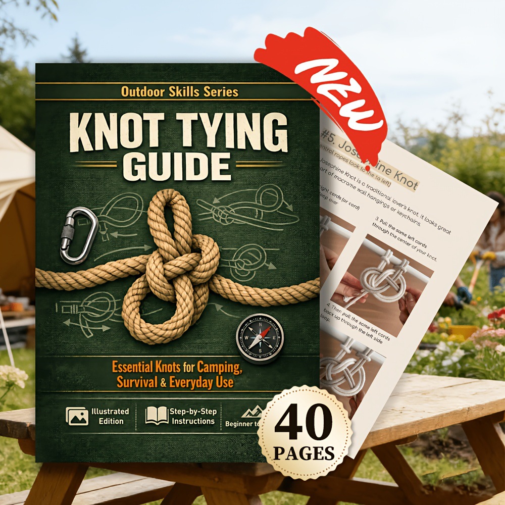 Camping Knots Manual 40 Page O - Outdoor Adventure Guide ulasan dan harga