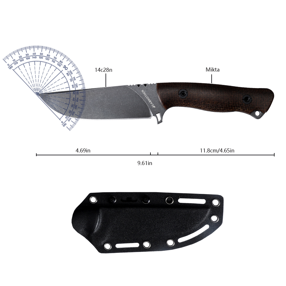 Full Tang Fixed Blade Knife wi - Survival Knife Full Tang ulasan dan harga