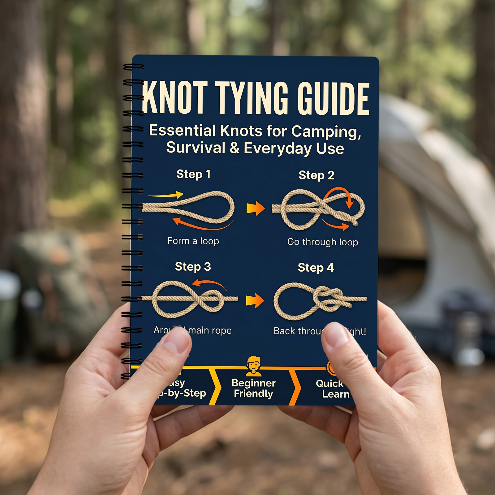Outdoor Survival Knots StepbyS - Outdoor Adventure Guide ulasan dan harga