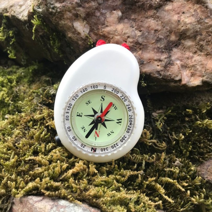 Mini Outdoor Survival Compass  - Outdoor Adventure Guide ulasan dan harga