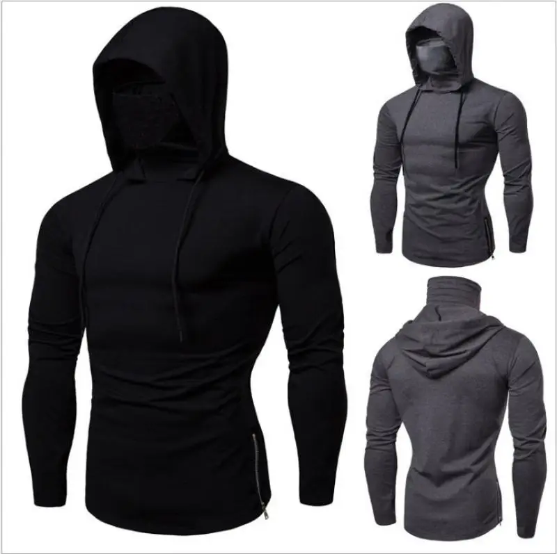 2026 Men Solid Color Hoodies A - Outdoor Adventure Clothing ulasan dan harga