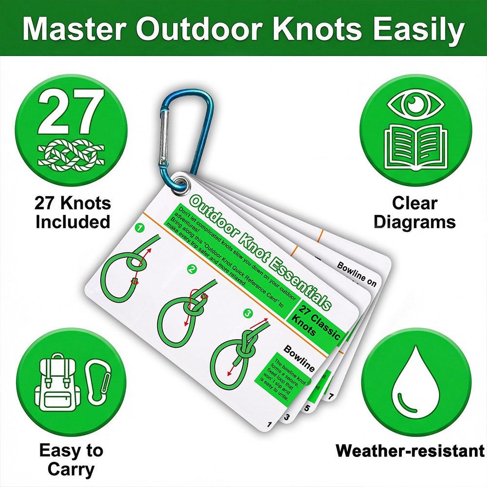 Outdoor Knots Pocket Guide Wat - Outdoor Adventure Guide ulasan dan harga