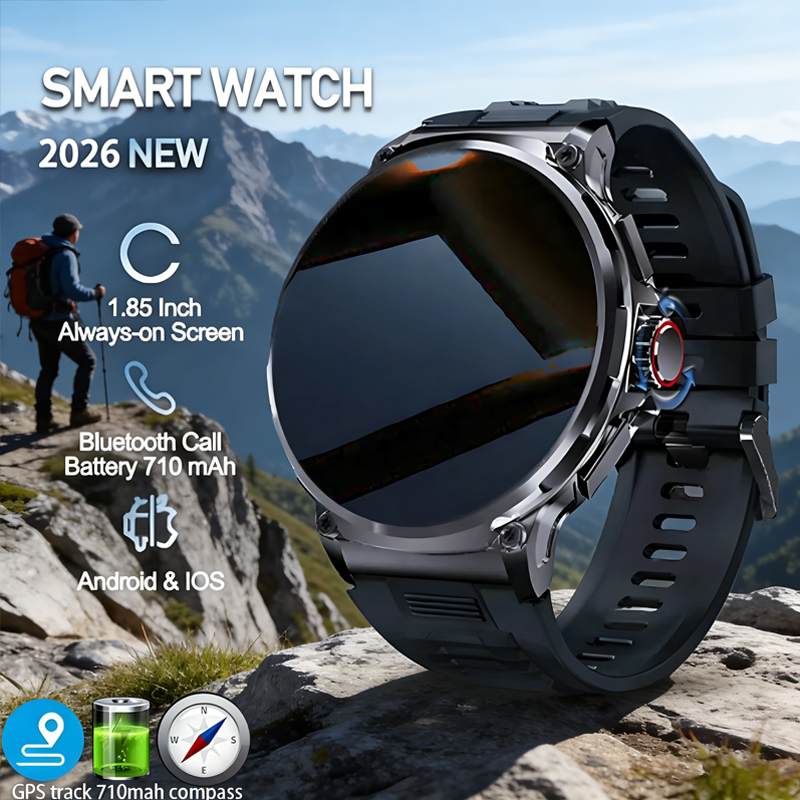Hot Men Smart Watch 710mAh Out - Outdoor Adventure World ulasan dan harga