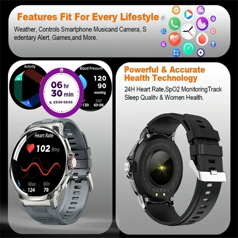Hot Men Smart Watch 710mAh Out - Outdoor Adventure World ulasan dan harga