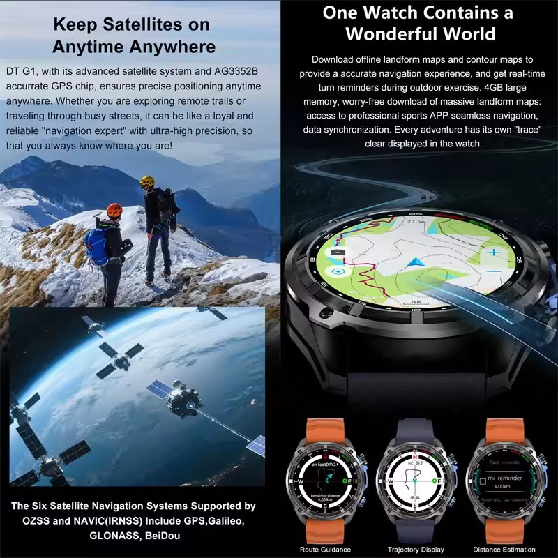 New Adventure GPS Men Smart Wa - Outdoor Adventure World ulasan dan harga