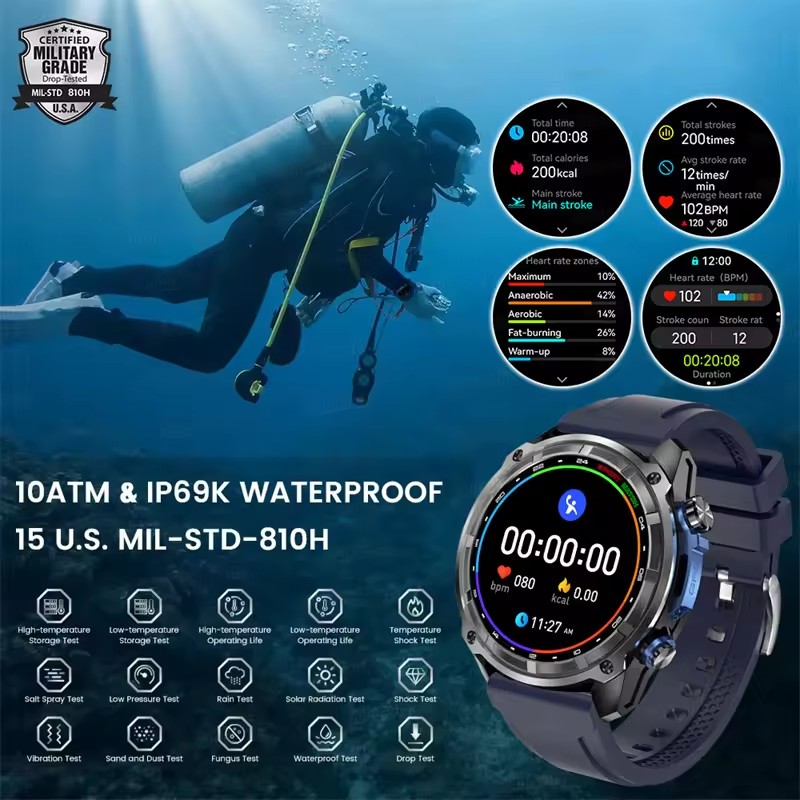 New Adventure GPS Men Smart Wa - Outdoor Adventure World ulasan dan harga