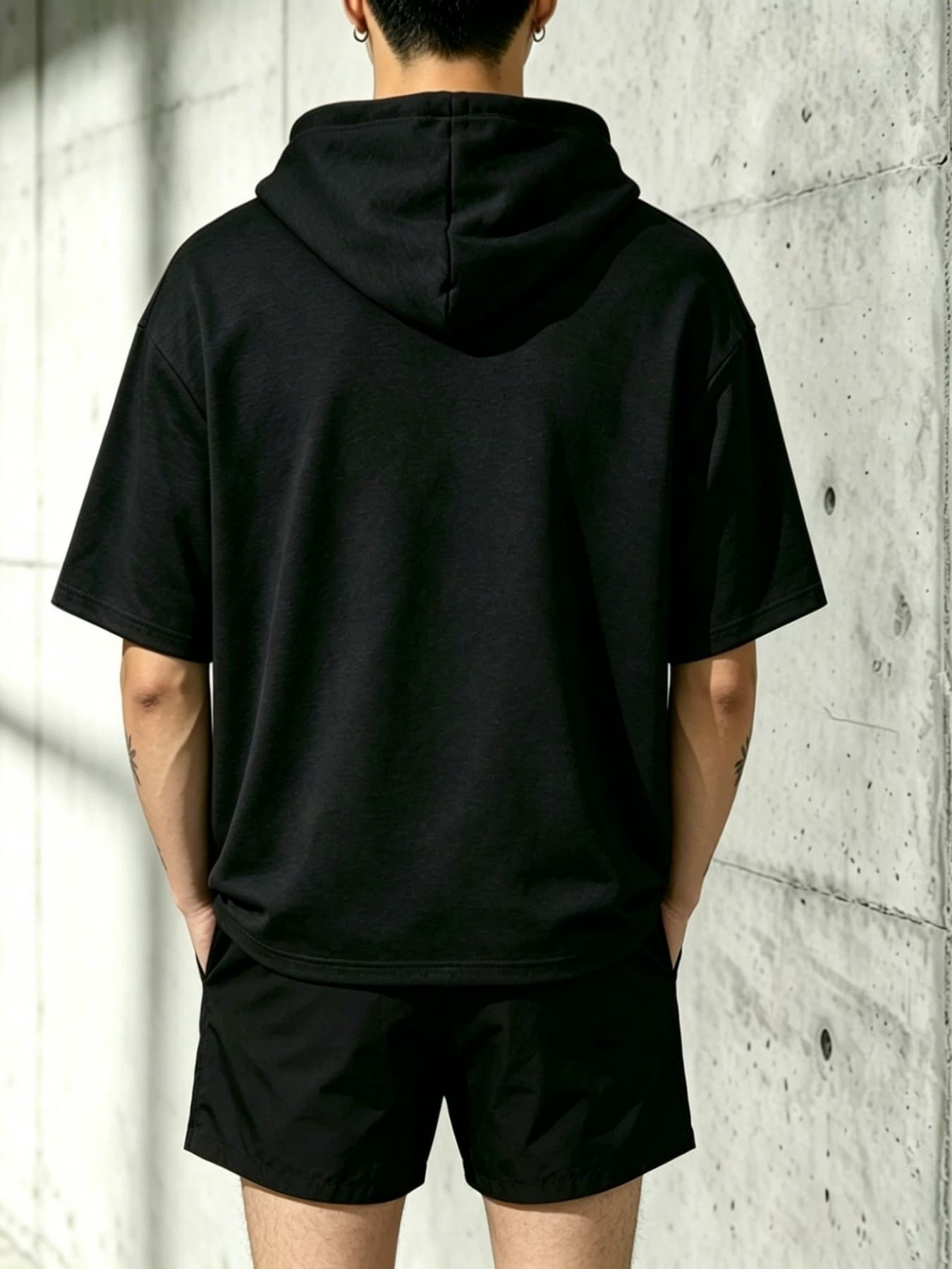 Men's Short Sleeve Hooded T-Sh - Outdoor Adventure World ulasan dan harga