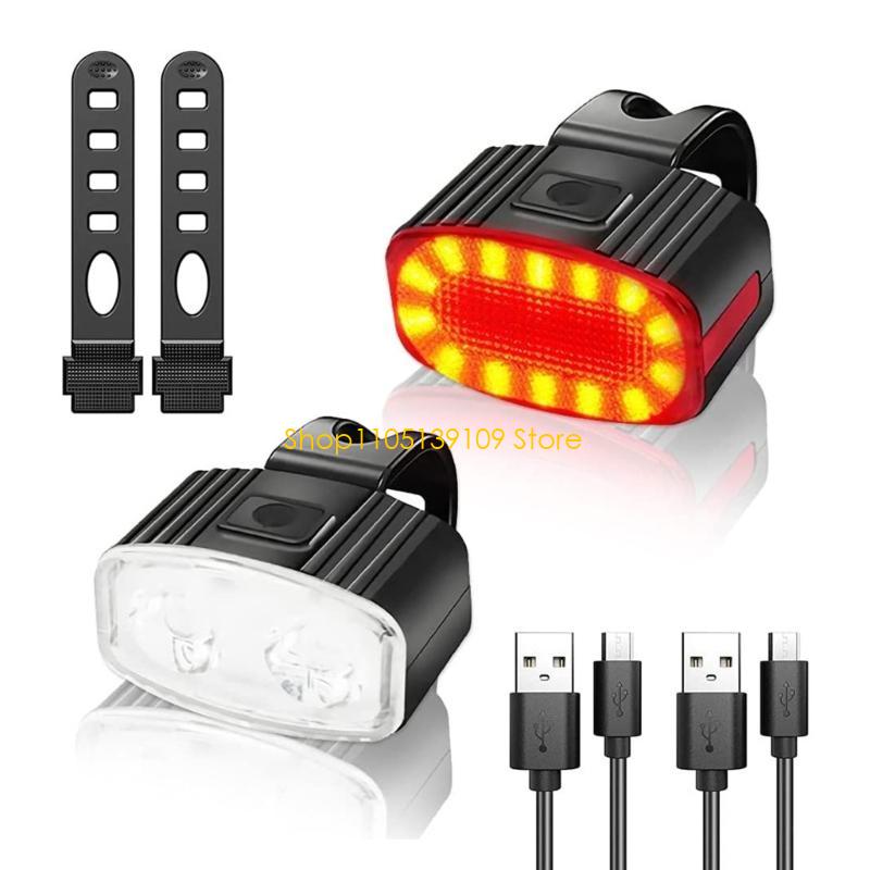 LED Bike Front and Rear Lights - Outdoor Adventure Day ulasan dan harga