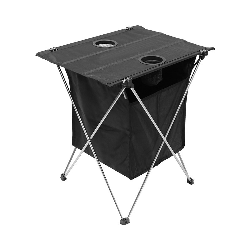 Aluminum Folding Table with St - Outdoor Adventure Table With Storage ulasan dan harga
