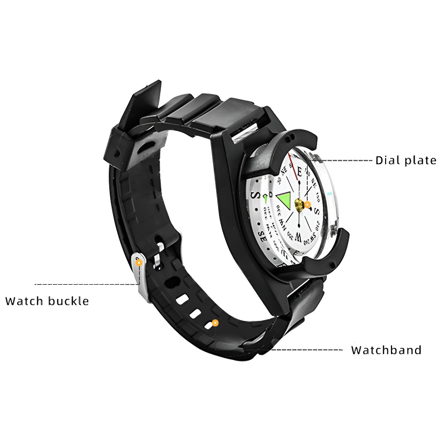 Waterproof Pocket Compass with - Outdoor Adventure Guide ulasan dan harga