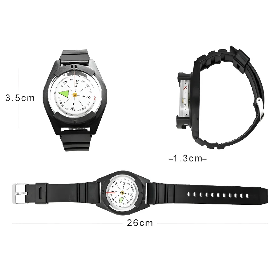 Waterproof Pocket Compass with - Outdoor Adventure Guide ulasan dan harga