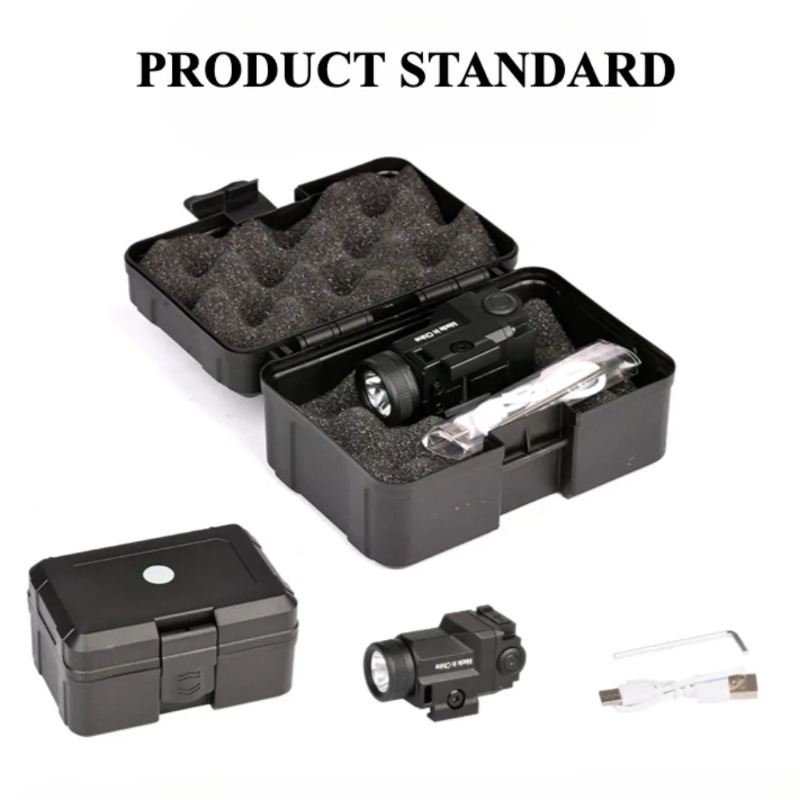20mm Rail‑Fitted Metal LED Fla - Outdoor Adventure Hobbies ulasan dan harga