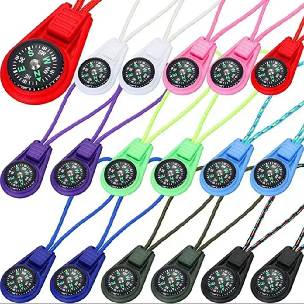 10Pcs Colorful Survival Keycha - Outdoor Adventure Guide ulasan dan harga