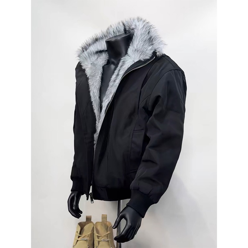 Fur Collar Man Jackets Nationa - Outdoor Adventure World ulasan dan harga