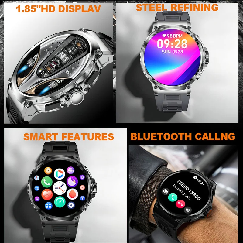 Hot Men Smart Watch 710mAh Out - Outdoor Adventure World ulasan dan harga