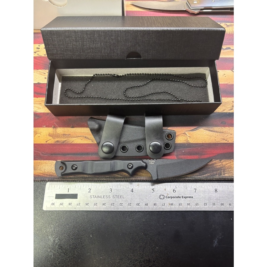 TOPS Street Scalpel 2 Knife Ca - Survival Knife Full Tang ulasan dan harga