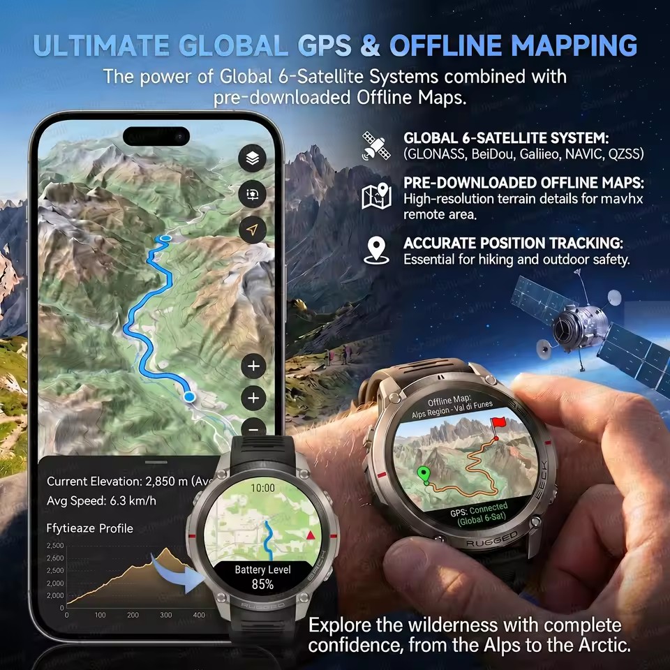New Built-in GPS Outdoor Adven - Outdoor Adventure World ulasan dan harga