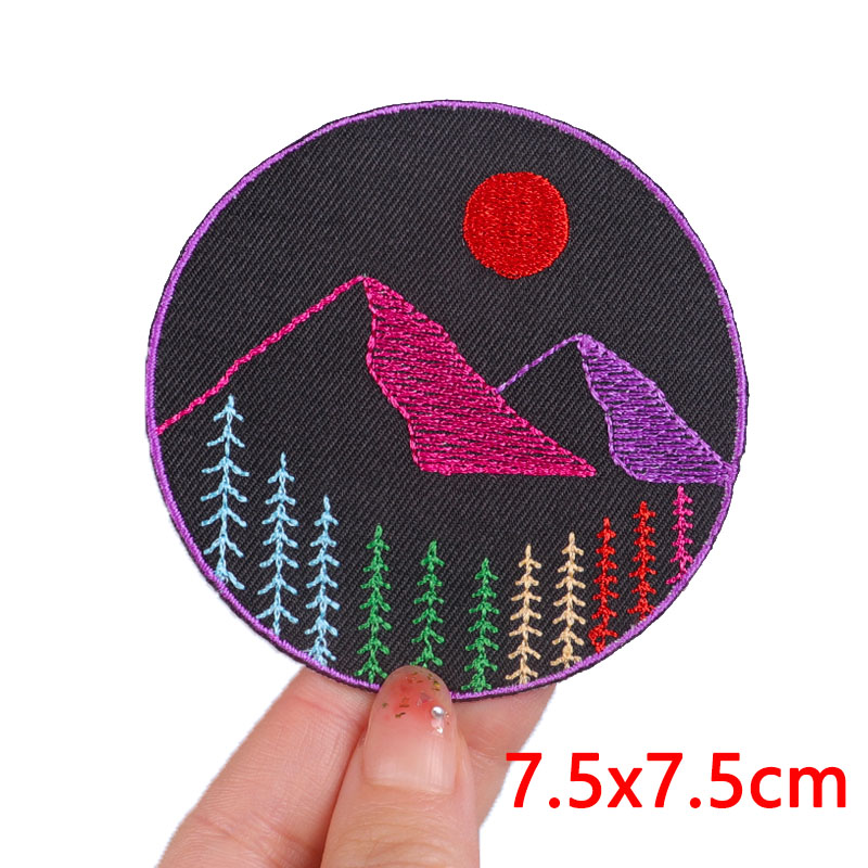 Outdoor Travel Embroidery Patc - Outdoor Adventure Clothing ulasan dan harga